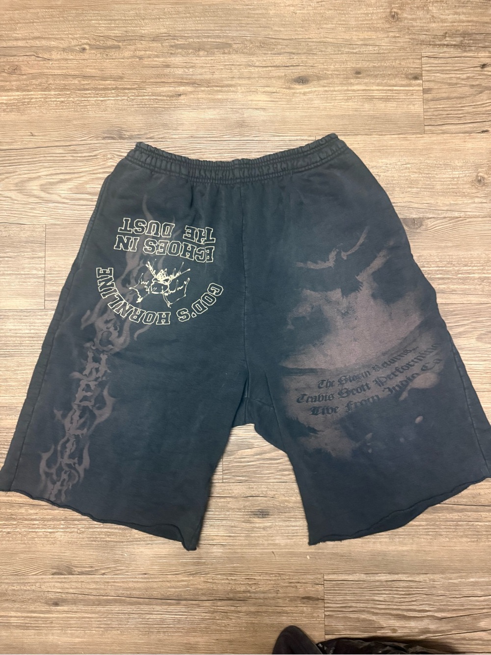 Coachella Travis Scott Cactus Jack Desert Black Men’s Shorts